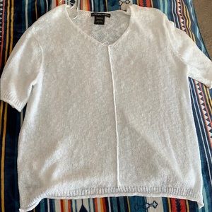 United States Sweater White Blouse